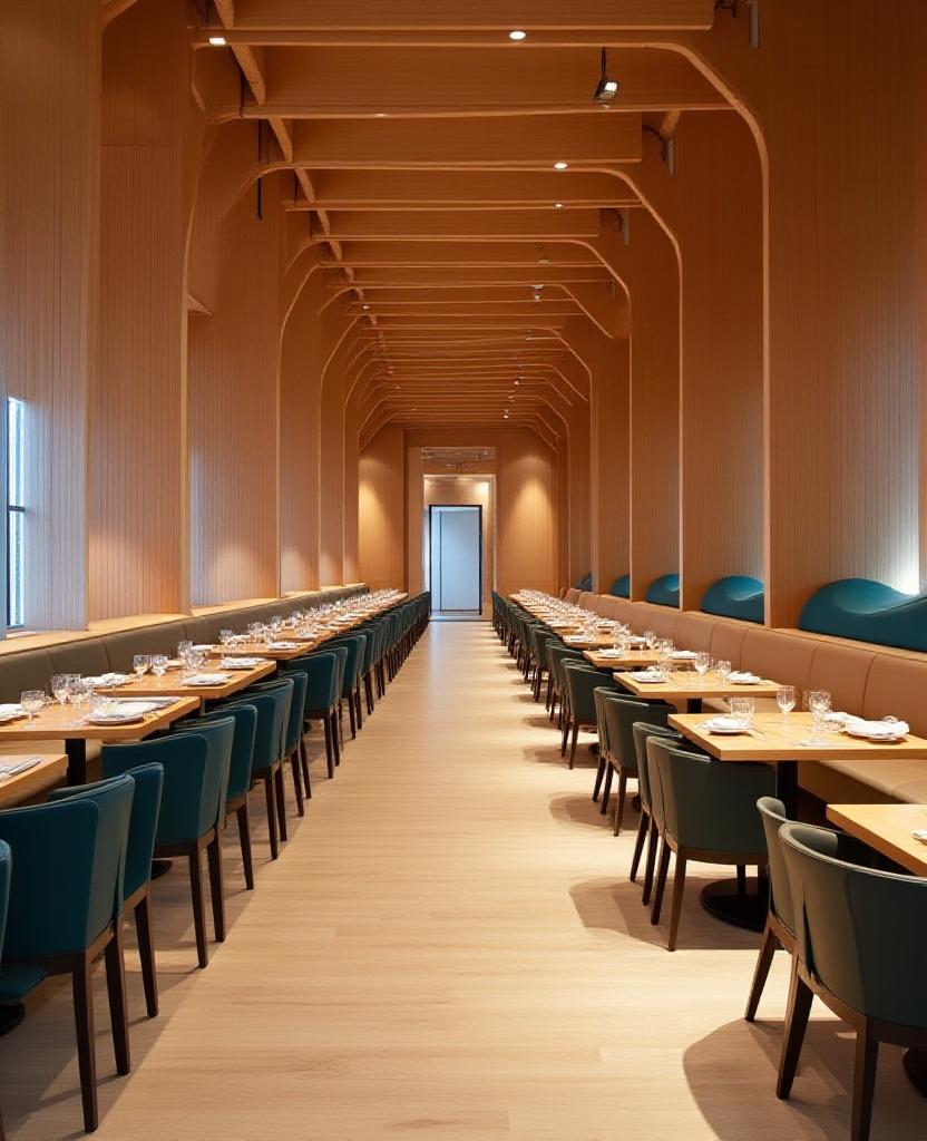 Eaves & Spices の洗練された和の空間